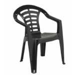 Madrid Low Back Chair - Black