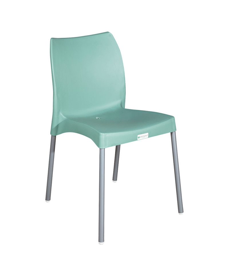 CH-TIA-BB2-OL Tia Armless Chair - Olive - Image 1