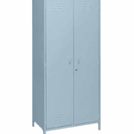 Double Wardrobe  Diamond Soft Blue  -  NO STOCK
