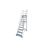 Mobile Step Ladder - 10 Step - 2.5M