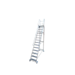 Mobile Step Ladder - 15 Step - 3.8M
