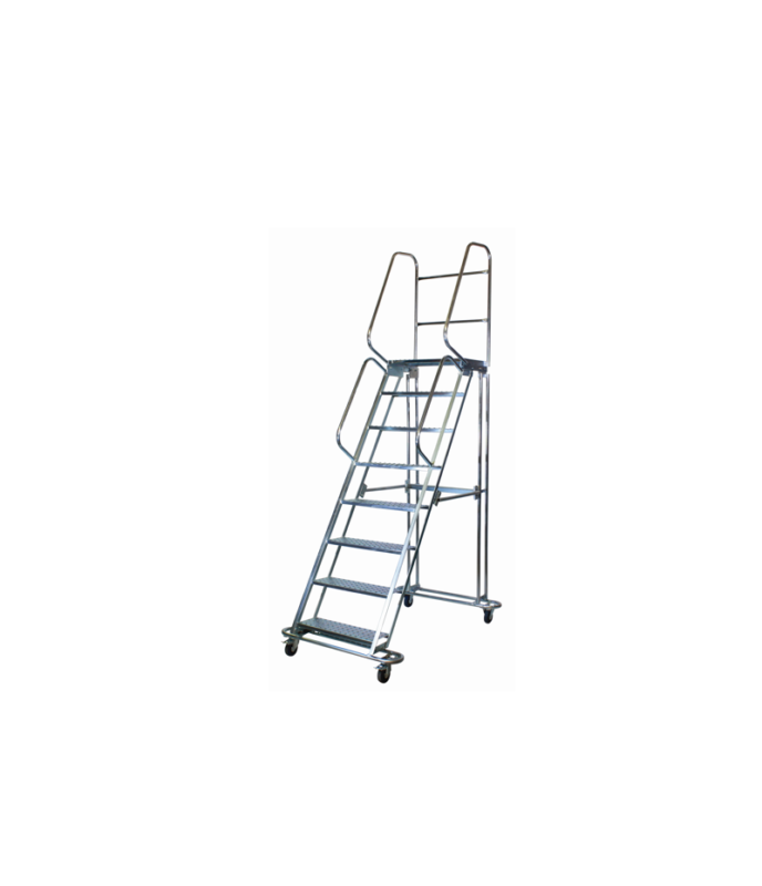 Mobile Step Ladder - 8 Step - 2M - EPACON SUPPLIES