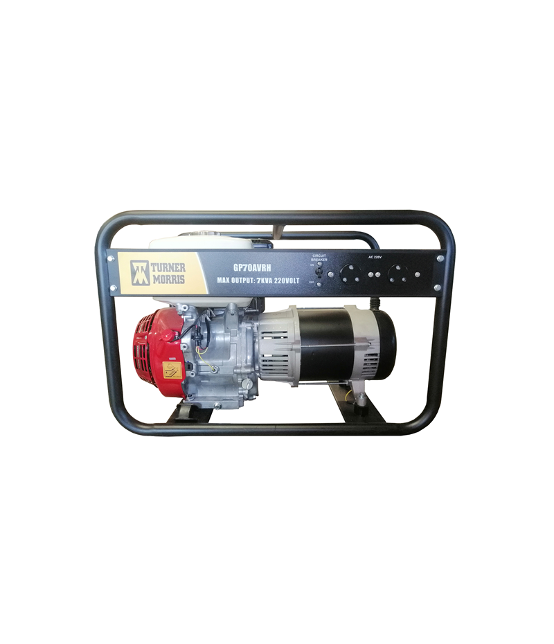 S-GP70AVRH Turner Morris 7Kva with Honda Engine Recoil Start - Image 1