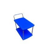 2 Tier Stock Picking Trolley - Polypropylene - Image 3