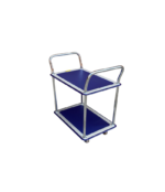 2 Tier Stock Picking Trolley - Steel - Image 3