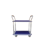 2 Tier Stock Picking Trolley - Steel - Image 2