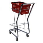 Hand Basket Trolley - Two Tier