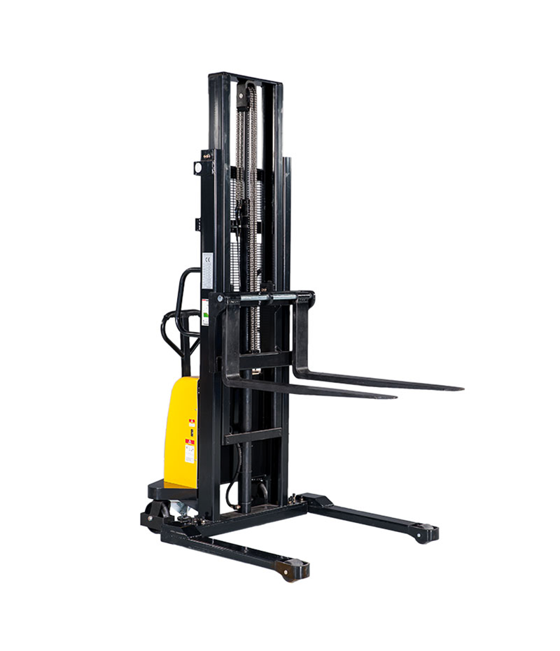 WSSES1500-3000 1.5T Semi Electric Stacker - 3M - Wide - Image 1