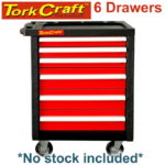 Tork Craft 6 Drawer Roller Tool Cabinet On Castors Empty