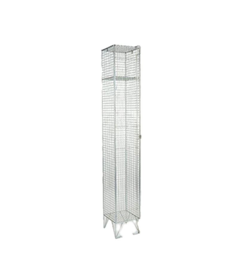 LOC001M Single Wire Mesh Locker - Image 1