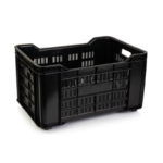 Agri-Meat Crate - Vented Sides And Solid Base - Recycled Material - Colours