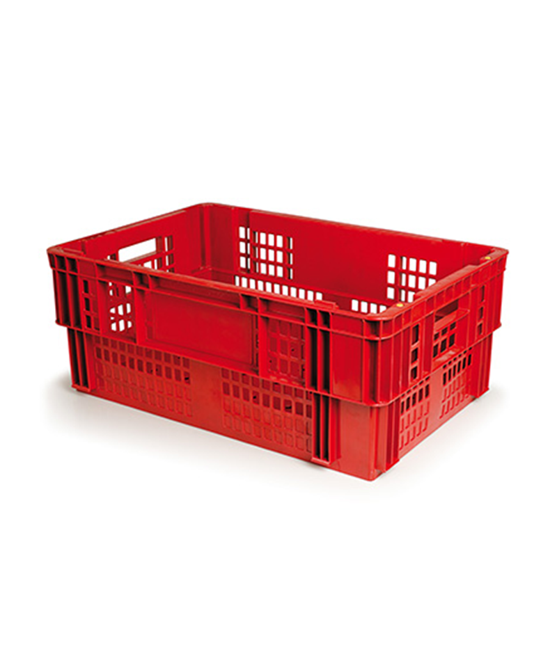 PI-720-B Nesting Crate - Semi-Vented - Recycled Material - Colour - Image 1