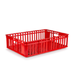 Freezer Stacking Crate - Vented Sides And Base - Virgin Material
