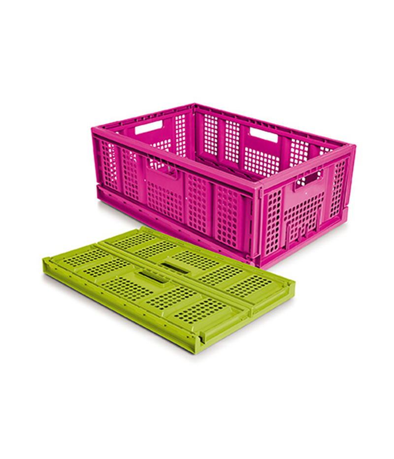 PI-FC64-H225-3 Folding Crate - Virgin Material - Image 1