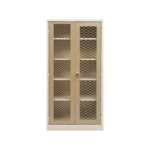 Stationery Cupboard with Mesh Doors