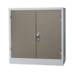 Stationary Cupboard With 2 Adjustable Shelves