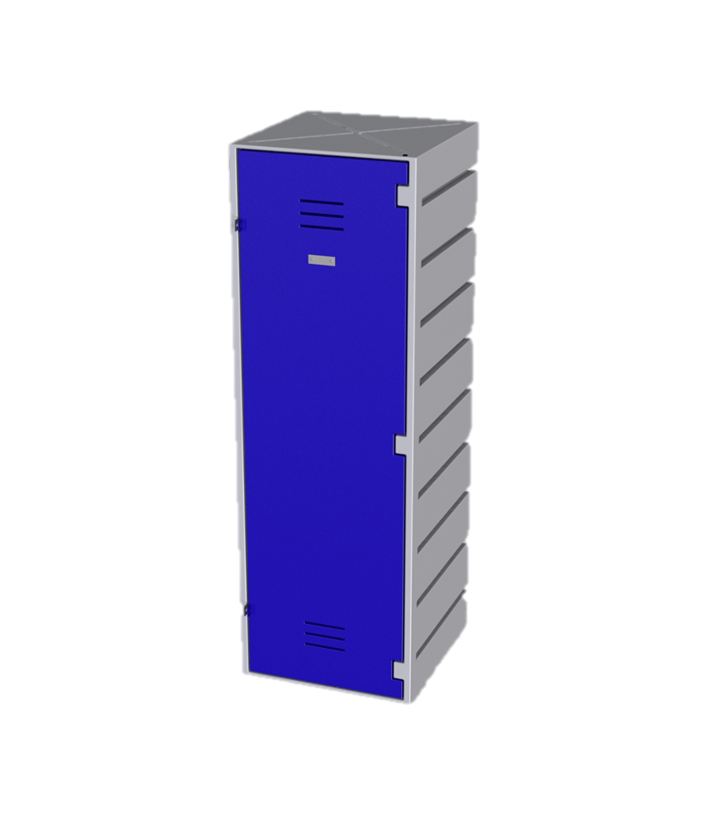 PLSPORTFT Sports Plastic Locker - Flat Top - Image 1