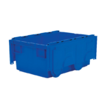 Heavy Duty Euro Nesting Bin With Lid 49.5LTR - Blue