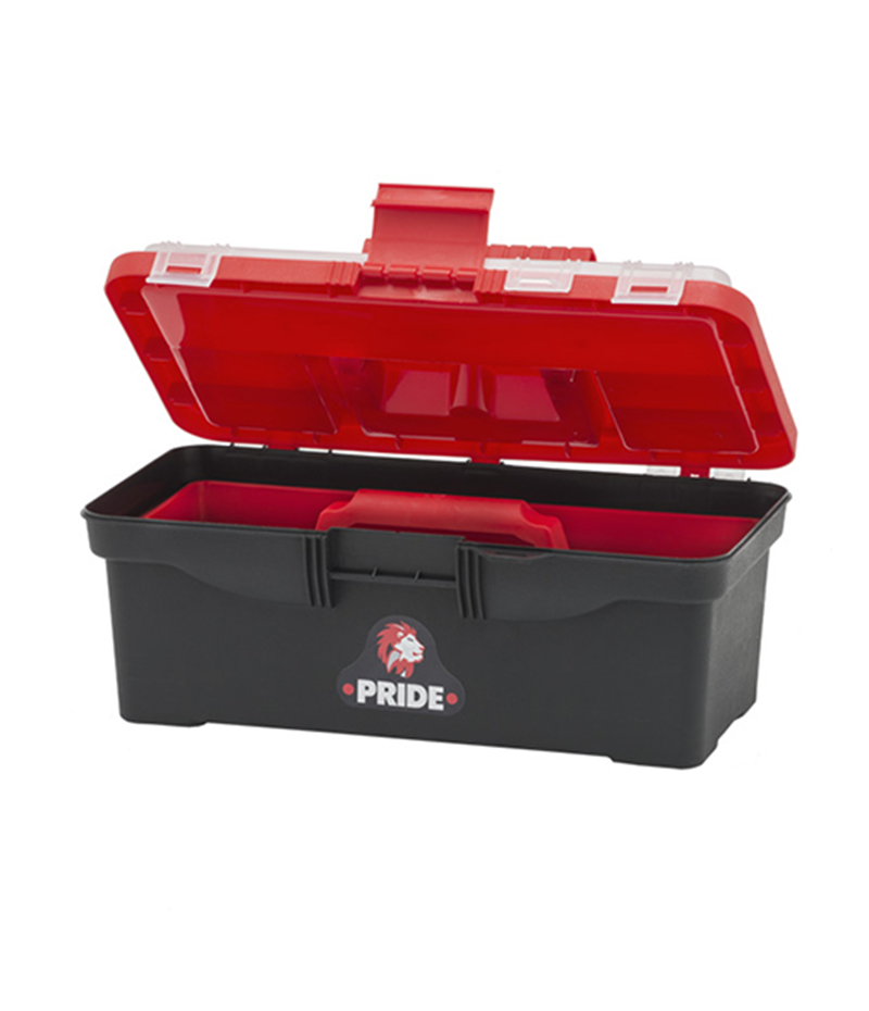 PRID0135 Toolbox Plastic 32cm Pride Black - Image 1