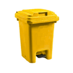 Plastic Pedal Bin 60L - Yellow