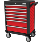 Red-28/ 7 Drawer Professional Roller Cabinet