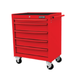 Red-27/ 5 Drawer Roller Cabinet
