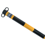 Chain Support Post Yellow & Black