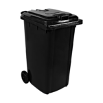 240L Wheelie Bin - NON SABS - Black