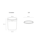 25L Titan Bucket - Recycled Black - Image 2