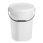25L Titan Bucket - White