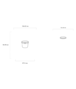 500ML Titan Bucket - White - Image 2