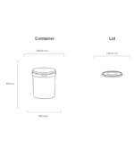 5L Titan Bucket - White - Image 2