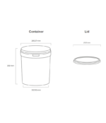 10 Litre Fino Bucket - Transparent - Image 2