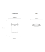 2.5 Litre Fino Bucket - Transparent - Image 2