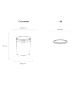4 Litre Fino Bucket - Transparent Bulk Pack of 100 - Image 2