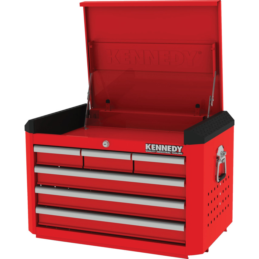 ken5942220k.jpg Red-28 Inch 6 Drawer Top Chest - Image 1