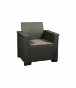 Jabulani 4PC Patio Set - Graphite - Image 3