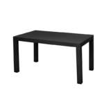 Elite 6 Seater Table Black
