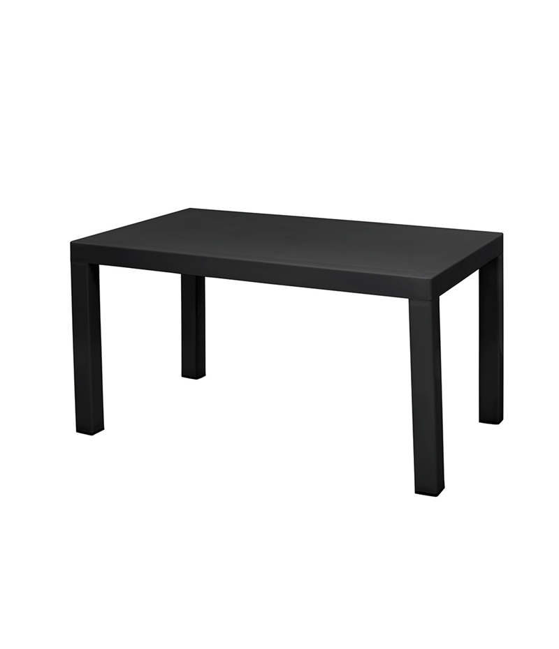 TL-EL06-BK-OD-B Elite 6 Seater Table Black - Image 1