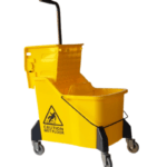Trolley with divider and wringer 42L