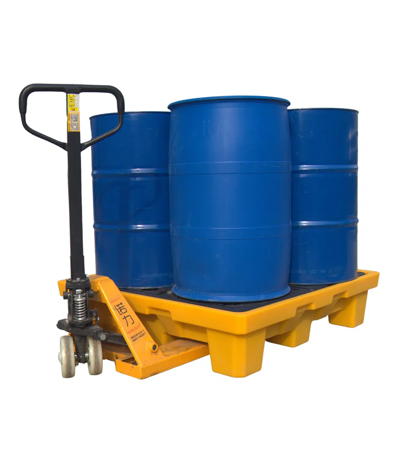 MSJ333 Plastic Spill Pallets for Four Drums - Image 1