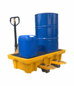 Plastic Spill Pallets for Two Drums - Image 2