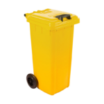 120L Wheelie Bin Virgin - NON SABS - Yellow