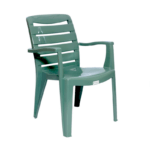 Mia High Back Chair - Olive