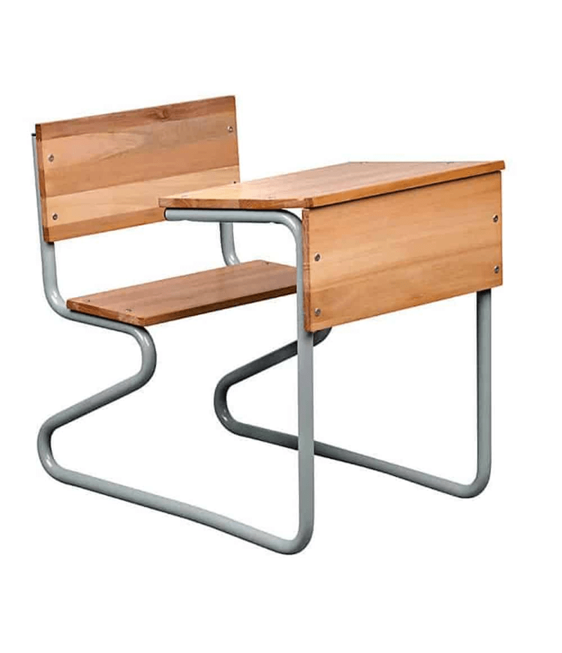 COMBINATION DESKS Combination Single School Desk - 600 X 450 X 750H Salinga Adult 7-12 - Image 1