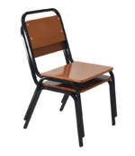 Standard School Chair Supa Wood 375 High Grade 3-4 - Image 2