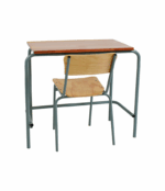 School Desk - Single - 550 X 450 X 750H - Saligna Adult 8-12 - Image 2