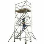 Aluminium Scaffolding Stairway Tower - 1850mmx1500mmx4500mm
