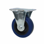 22 SER Series Elastic Rubber Castor Fixed SE 100mm