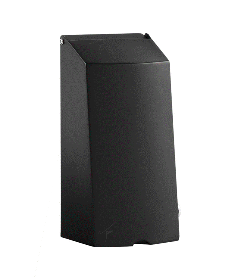 Ticra 800ml Foam Dispenser Matt Black 800ml Foam Soap Dispenser Stainless Steel - Image 1
